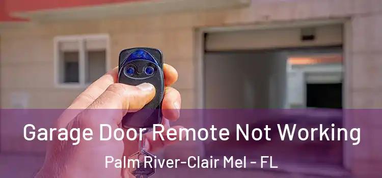  Garage Door Remote Not Working Palm River-Clair Mel - FL
